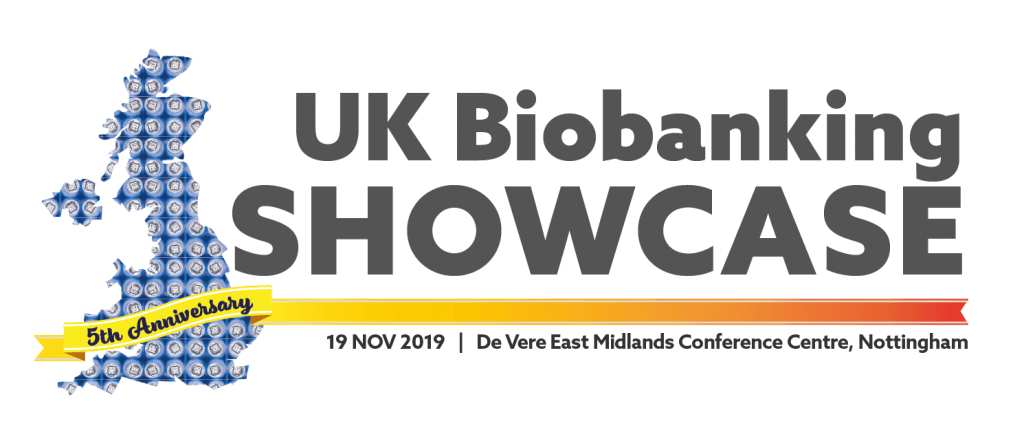 5th_UKBSgt-715x300 Logo for 2019 UK Biobanking Showcase with 5th anniversary banner